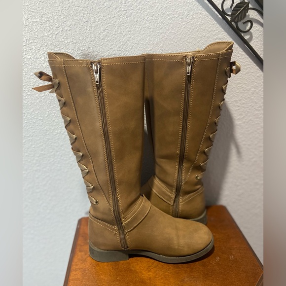 Girls SO Cicely Riding boots size 2 medium - Picture 1 of 6